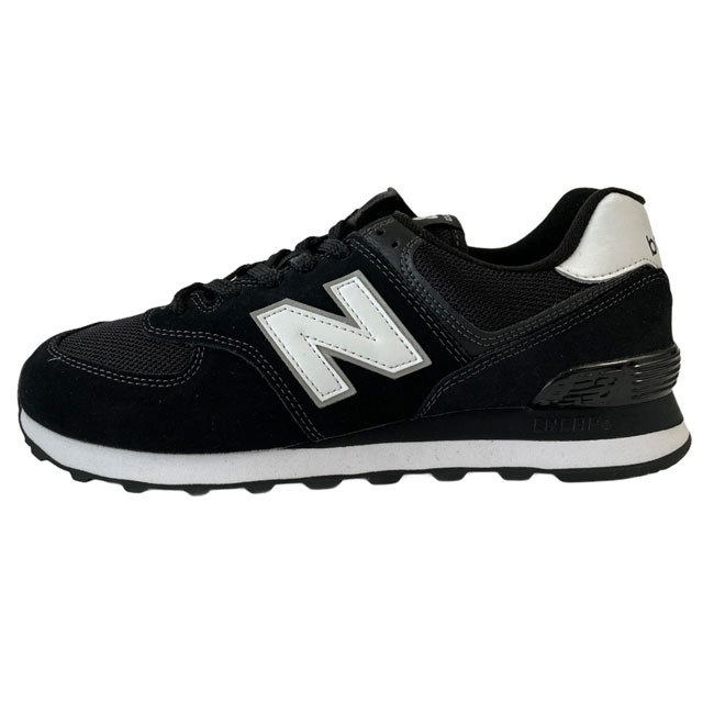 ニューバランス 574 スニーカー メンズ New Balance Ml574 Ee2 カジュアル シューズ 靴 ローカット スエードレザー メッシュ Ml574ee2 Black ブラック 黒 Newbalance Ml574ee2 ジエイピア 通販 Yahoo ショッピング