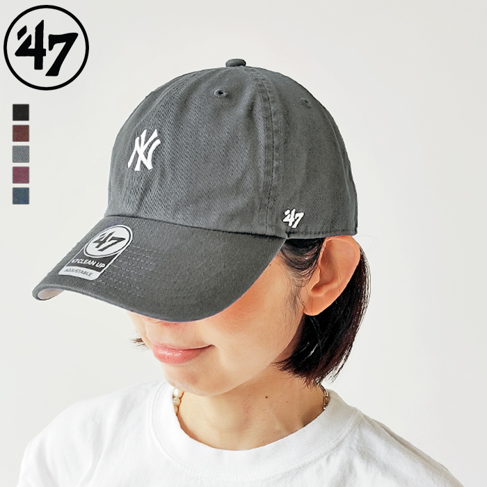 47（フォーティーセブン） キャップ 帽子 47 CLEAN UP クリーンナップ