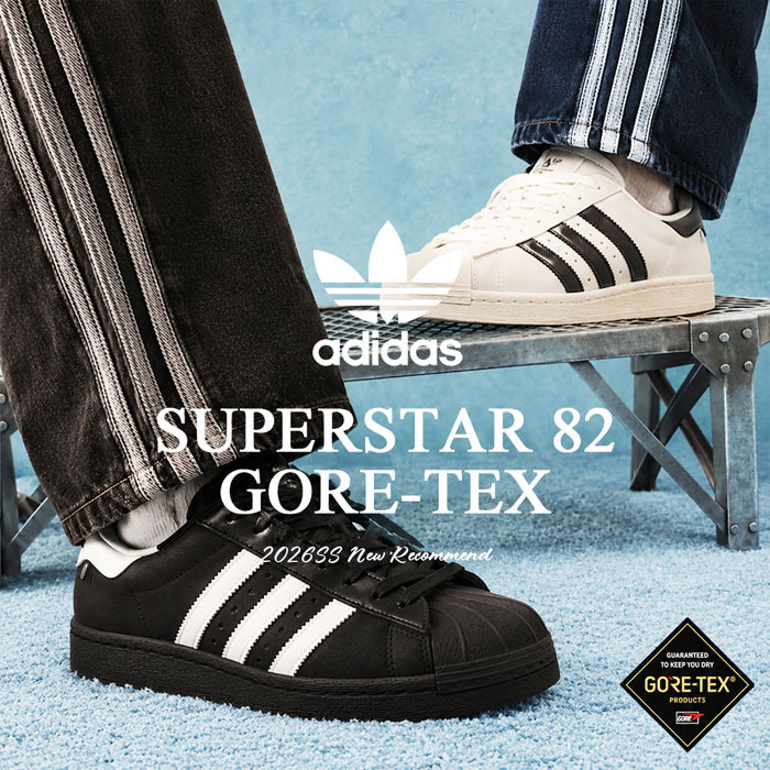 アディダス adidas originals スニーカー シューズ SUPERSTAR 82 GTX for Japan スーパースター82 ゴアテックス メンズ  KI7819 KI7820(クーポン対象外) 爆買の画像