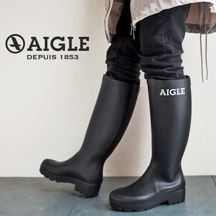(正規販売店) エーグル レインブーツ ロング 長靴 レディース AIGLE ATELIER AIG...