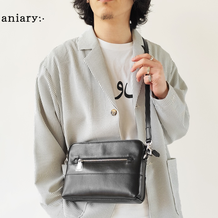 大人も着やすいシンプルファッション aniary メンズ バッグ ショルダー アニアリ (正規販売店) バッグ