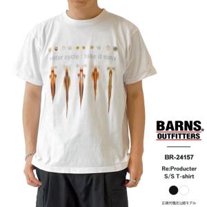 バーンズ アウトフィッターズ Tシャツ メンズ Barns Outfitters RE:PRO SS...