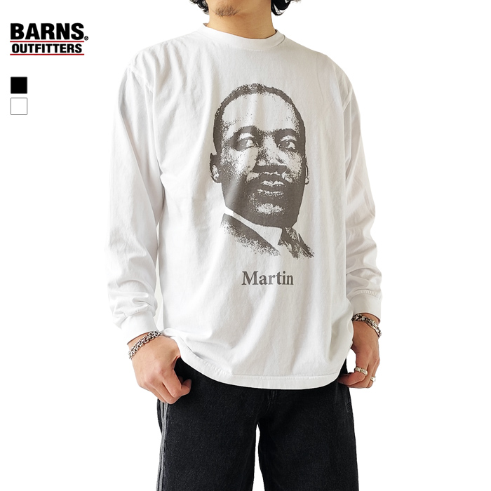新品タグ付き　BARNS OUTFITTERS 長袖Tシャツ　Mサイズ BARNS OUTFITTERS セール バーンズ 長袖Tシャツ INDIANA STATE