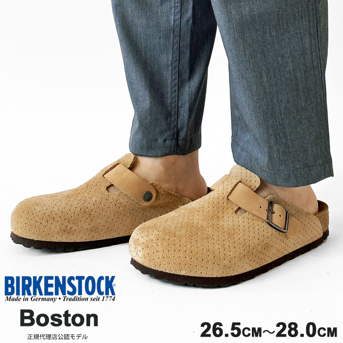 (正規販売店) ビルケンシュトック ボストン サンダル メンズ BIRKENSTOCK Boston BS エンボスドット 1026948 レギュラーフィット(幅広) クロッグ サボ｜j-piaplus｜02