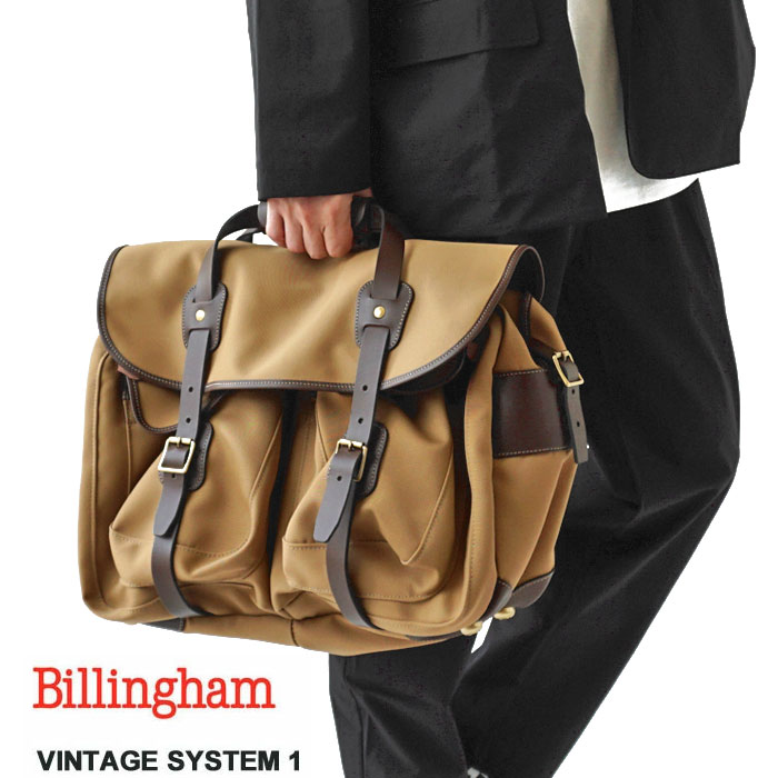 (正規販売店) ビリンガム バッグ Billingham 2Way ビジネスバッグ ブリーフケース ショルダーバッグ コットン レザー 本革