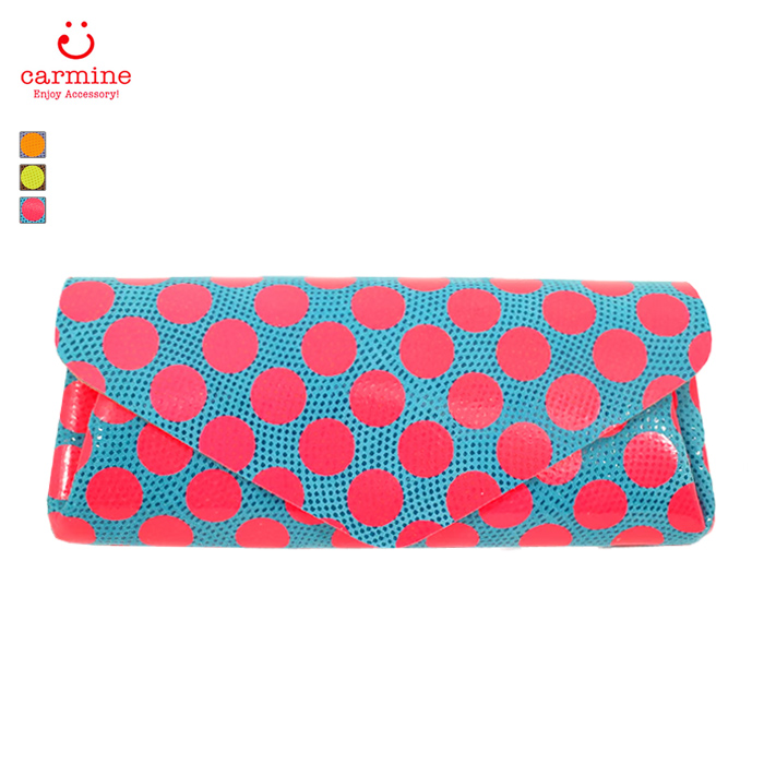 Carmine（カーマイン） 長財布 レディース carmine Dot Leather Long