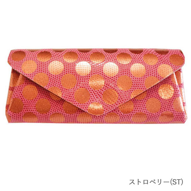 カーマイン 財布 レディース carmine Dot Leather Long Wallet DLW 長