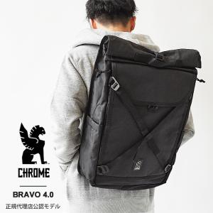 クローム リュック メンズ CHROME BRAVO 4.0 ブラボー BG352 ロールトップ バ...
