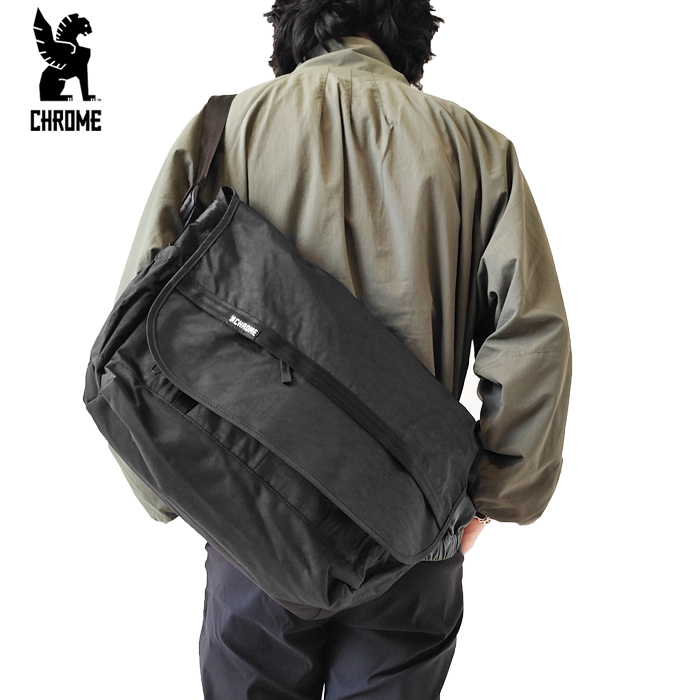 CHROME クローム ショルダー バッグ メンズ COURIER FLAP MSNGR