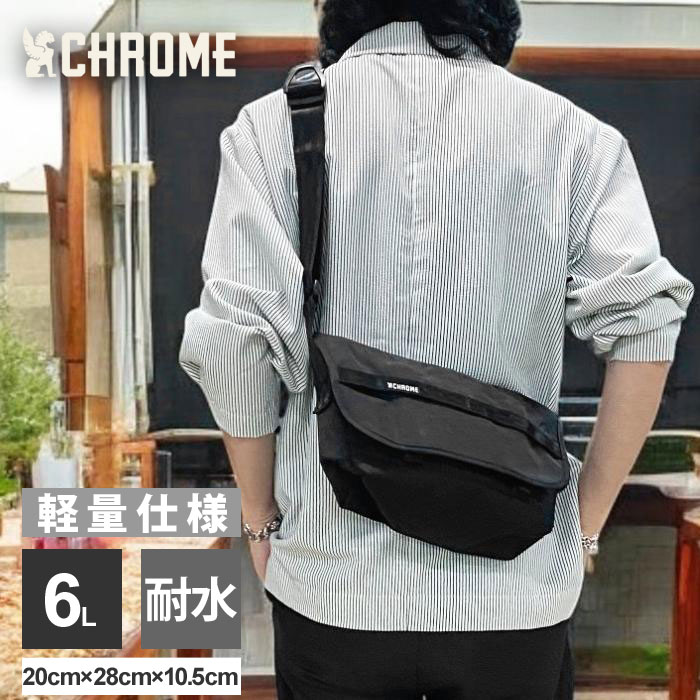 【新品】CHROME クローム　ショルダーバッグ　メッセンジャーバッグ　メンズ CHROME クローム ショルダー バッグ メンズ COURIER FLAP MSNGR