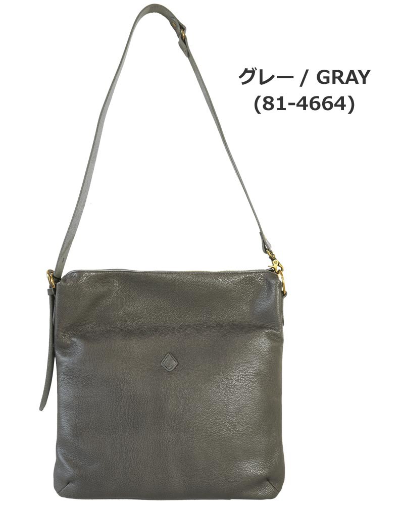 CLEDRAN（クレドラン） ショルダーバッグ レザー バッグ レディース 薄 