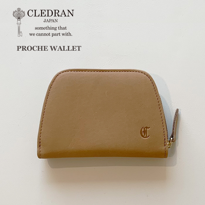 CLEDRAN クレドラン 財布 二つ折り レディース 本革 ミニ財布 コンパクト 革 レザー ウォレット PROCHE WALLET CL3493 (83-2780/83-2777)(クーポン対象外)｜j-piaplus｜03