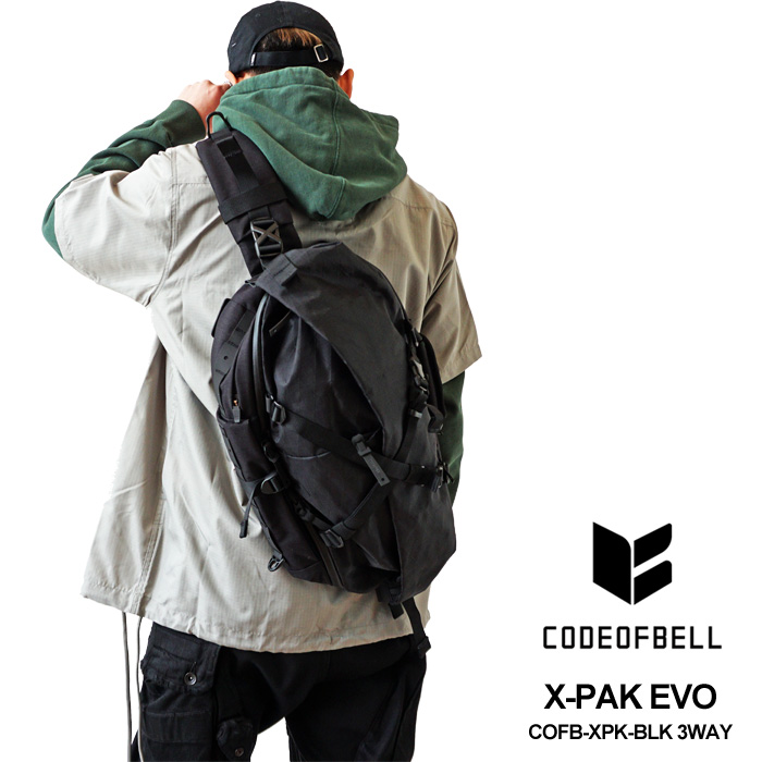 CODE OF BELL コードオブベル ボディバッグ メンズ X-PAK EVO