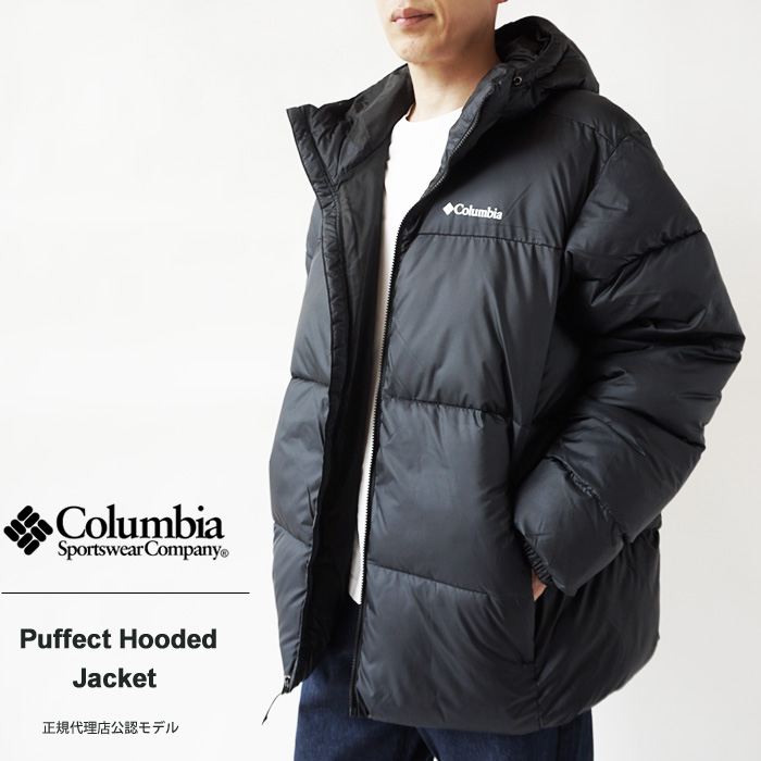 コロンビア 中綿 ジャケット メンズ Columbia Puffect Hooded Jacket パフェクト ジャケット WJ9792 アウター  【2023AW 新作】≪★返品交換対象外≫