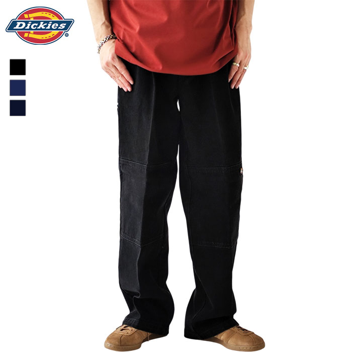 Dickies（ディッキーズ） デニム ダブルニー ワークパンツ 85283 DENIM