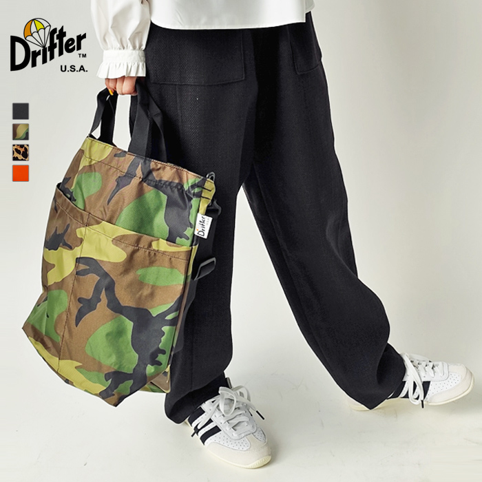 未使用 USA製 Drifter ドリフター 迷彩 メッセンジャーバッグ Drifter（ドリフター） (人気品番再入荷)ドリフター ショルダーバッグ