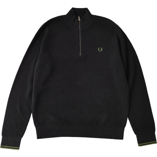 FRED PERRY（フレッドペリー） ニット ジャケット メンズ FRED PERRY