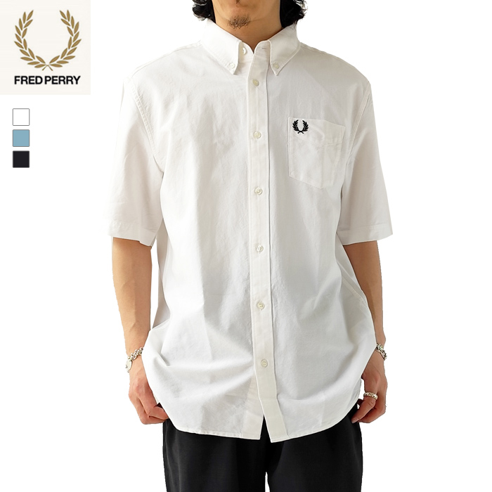 FRED PERRY フレッドペリー シャツ メンズ Oxford Short Sleeve