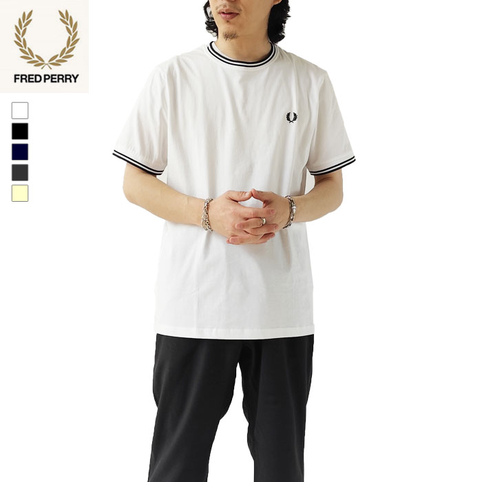 FRED PERRY フレッドペリー Tシャツ メンズ Twin Tipped T-Shirt