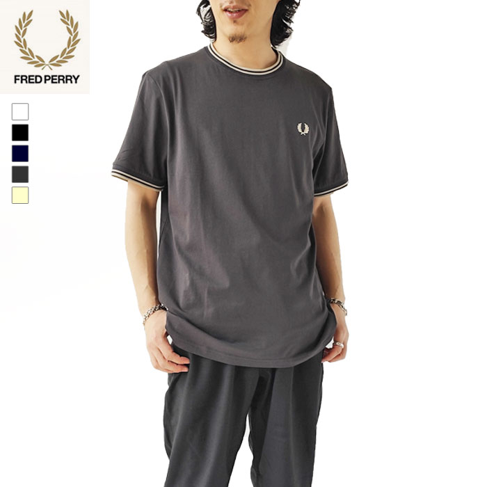 FRED PERRY（フレッドペリー） Tシャツ メンズ FRED PERRY Twin Tipped