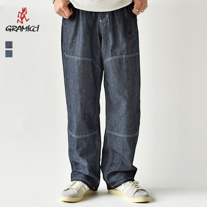 Gramicci（グラミチ） デニム パンツ JAPANESE CHAMBRAY DOUBLE KNEE
