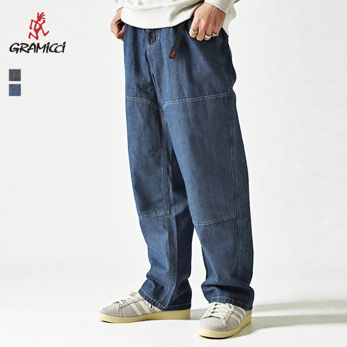 Gramicci（グラミチ） デニム パンツ JAPANESE CHAMBRAY DOUBLE KNEE