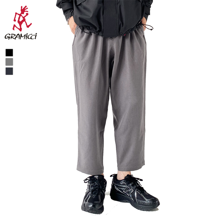 グラミチ パンツ メンズ GRAMICCI WOOL LIKE WIDE TAPERED PANT ウールライク ワイド テーパードパンツ  GMP4-FJP16 ワイドパンツ ロングパンツ