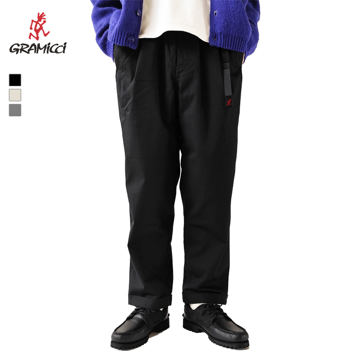 Gramicci（グラミチ） パンツ メンズ GRAMICCI T/C TWILL TUCK TAPERED