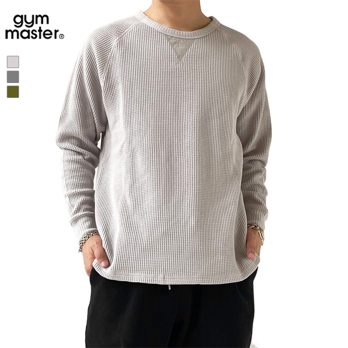 gym master（ジムマスター） ワッフル Tシャツ ロンT メンズ ワッフル
