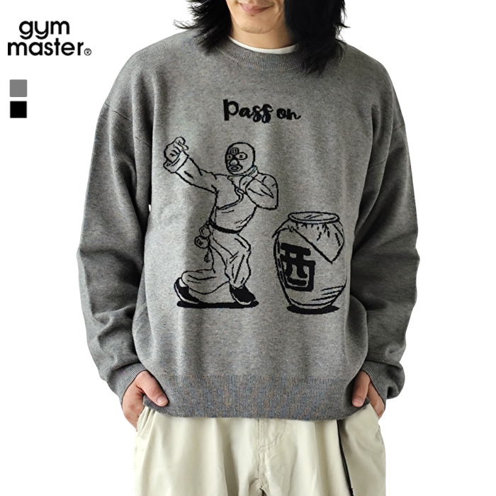 gym master（ジムマスター） ニット トップス セーター ジャガード 
