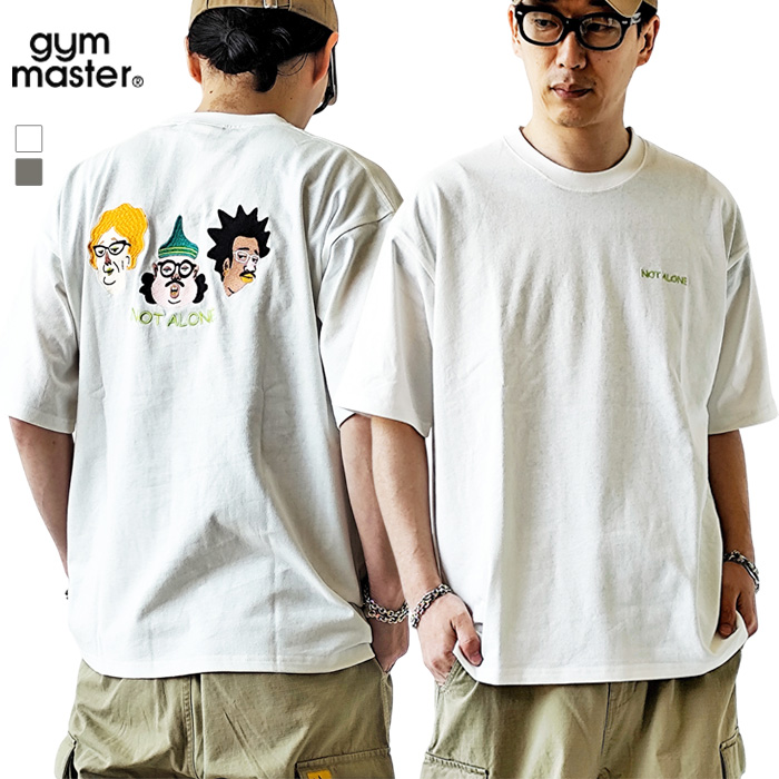 gym master（ジムマスター） gym master Tシャツ 7.4oz NOT ALONE 刺繍