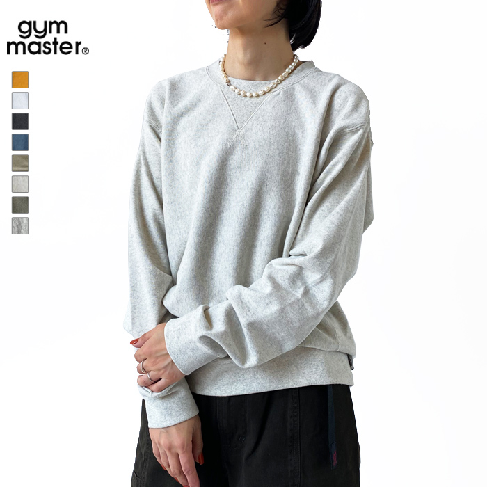 ジムマスター Tシャツ レディース gym master 10.4oz プレミアムヘビーウェイト クルーネック G802301 長袖 ロンT 両Vガゼット 厚手 無地