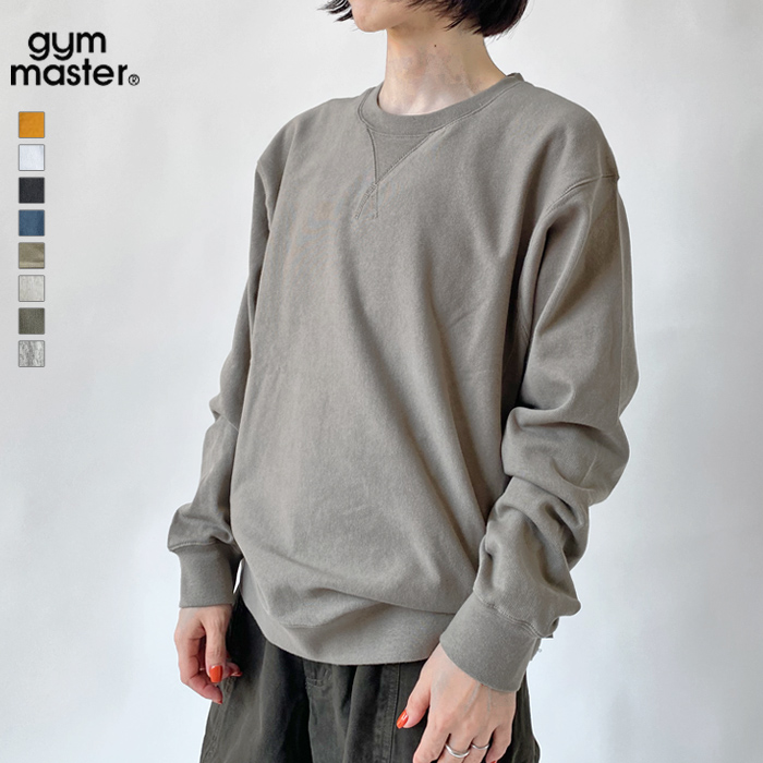 ジムマスター Tシャツ レディース gym master 10.4oz プレミアムヘビーウェイト クルーネック G802301 長袖 ロンT 両Vガゼット 厚手 無地