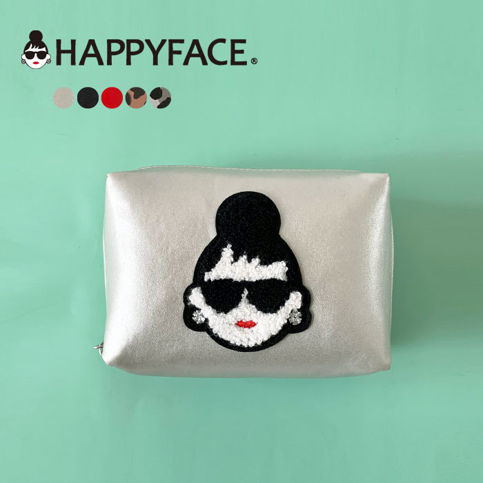 ハッピーフェイス ポーチ レディース メンズ HAPPY FACE 88023 小物