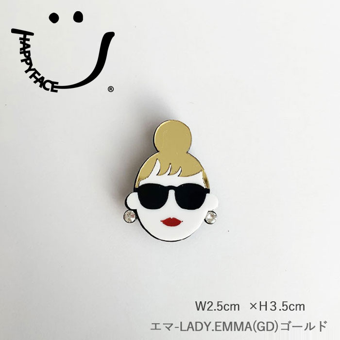 ハッピーフェイス マグネットチャーム レディース HAPPY FACE MAGCHARM