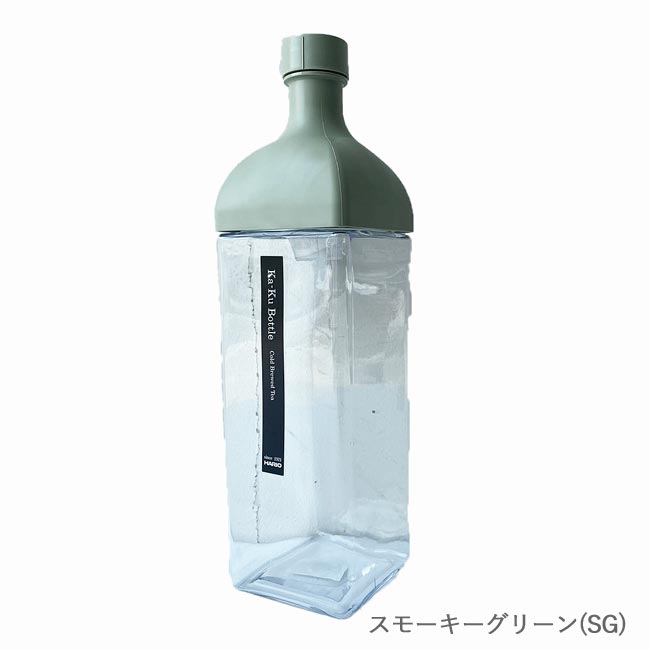 HARIO ハリオ カークボトル 1200ml 水出し ボトル 水出しポット 角型 ピッチャー 横置...