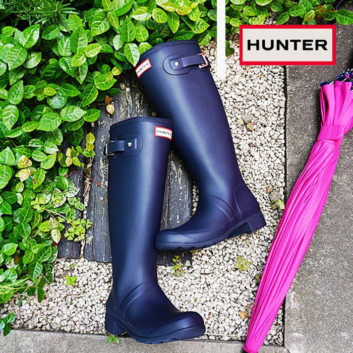 HUNTER レインブーツ24.5cm-connectedremag.com