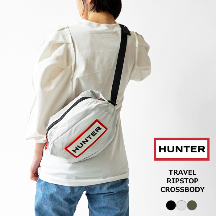 ハンター ボディバッグ HUNTER TRAVEL RIPSTOP CROSSBODY トラベル