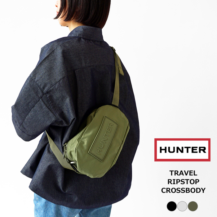 ハンター ボディバッグ HUNTER TRAVEL RIPSTOP CROSSBODY トラベル