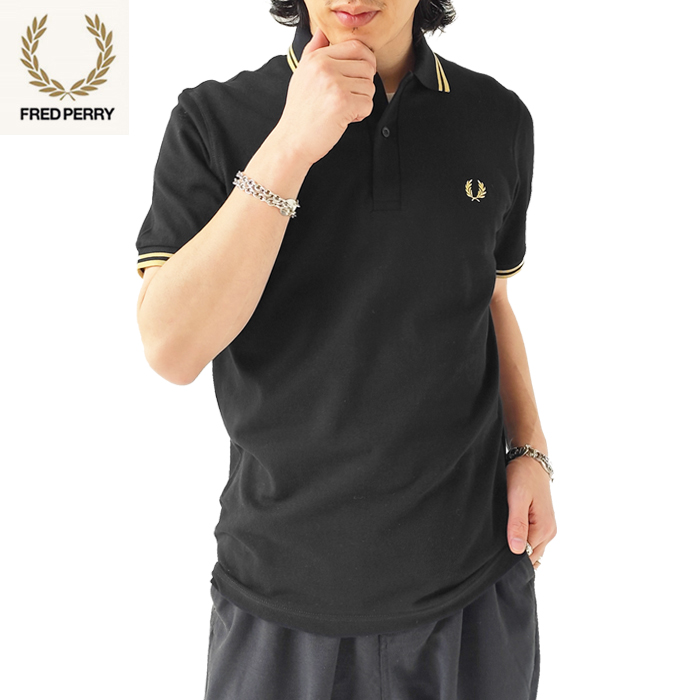 2024-25 秋冬新作  ハイブランドの FRED PERRY M12 TIPPED TWIN メンズ ポロシャツ フレッドペリー トップス