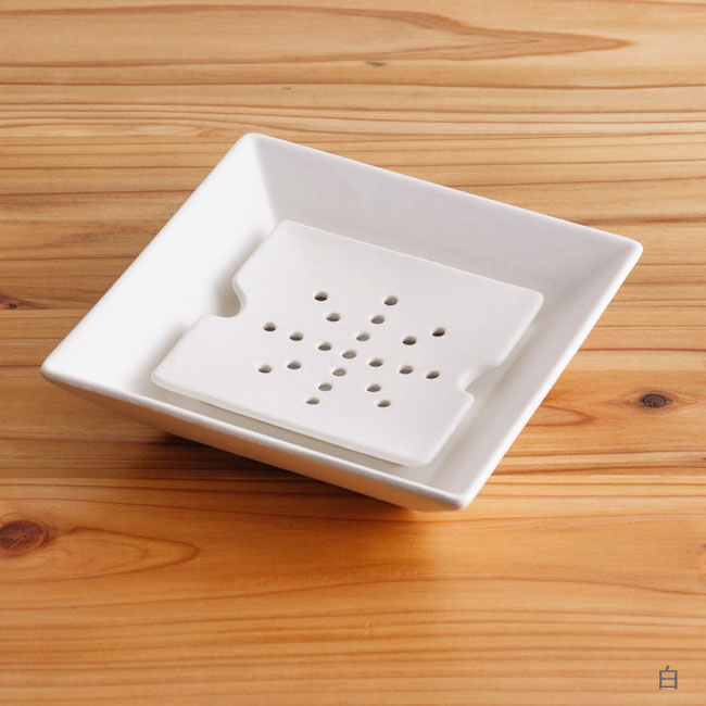 かもしか道具店 冷奴の鉢 陶器 半磁器 鉢 お皿 仕切りプレート付