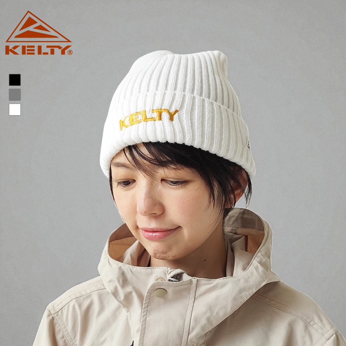 KELTY（ケルティ） ニットキャップ 帽子 ロゴ ニット キャップ