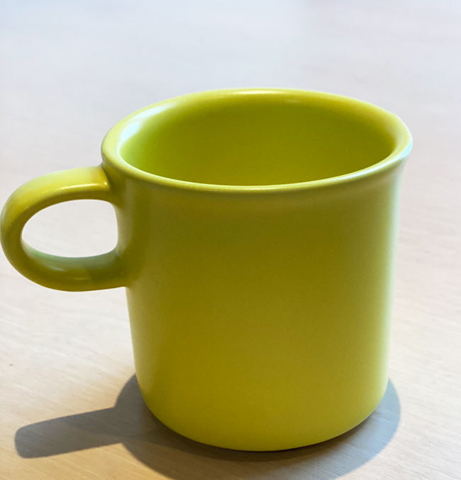 かもしか道具店 マグ 白/青/黄 マグカップ 250ml 半磁器 コップ