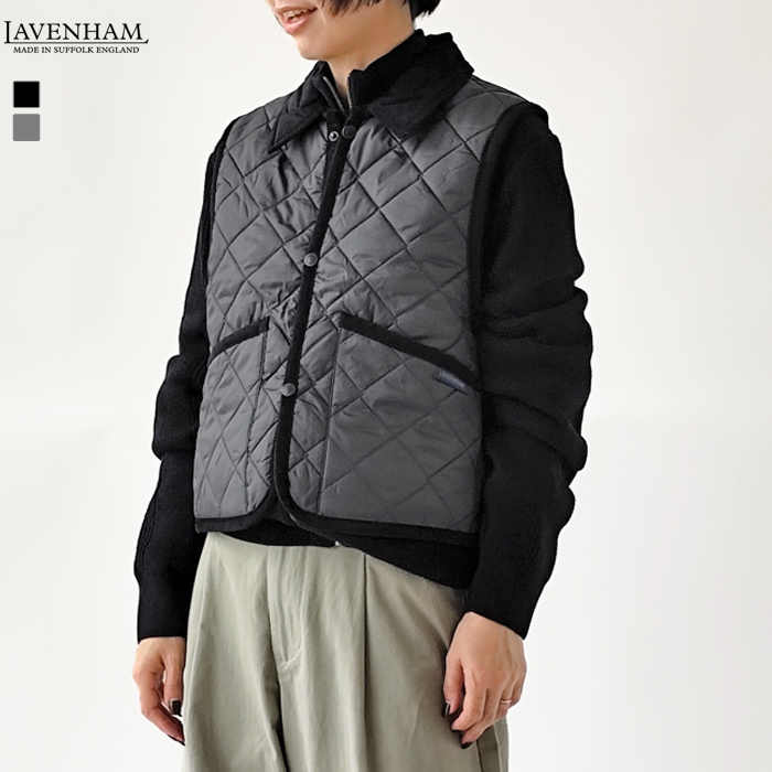 LAVENHAM（ラベンハム） ベスト CROPPED RAYDON GILET WOMENS