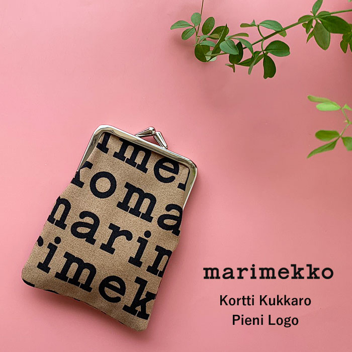 マリメッコ がま口 ミニ ポーチ marimekko ロゴ柄 口金 ミニポーチ 小物入れ 小銭入れ 財布 Kortti Kukkaro Pieni  Logo (091165-890)(ネコポス対象商品) :MARIMEKKO-KORTTI-KUKKARO-091165:ジェイピアプラス - 通販  - Yahoo!ショッピング