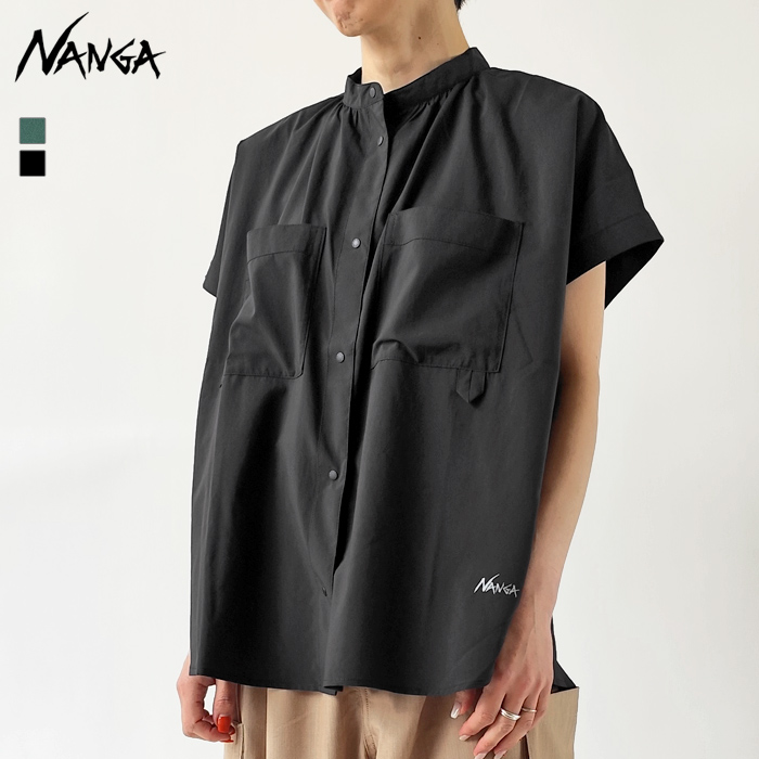 NANGA ナンガ エアクロス コンフィー S/S シャツ ポケット付き NANGA ナンガ AIR CLOTH COMFY S/S SHIRT エアクロスコンフィー
