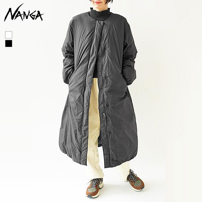 NANGA（ナンガ） (返送料無料)ナンガ ノーカラー ダウンコート