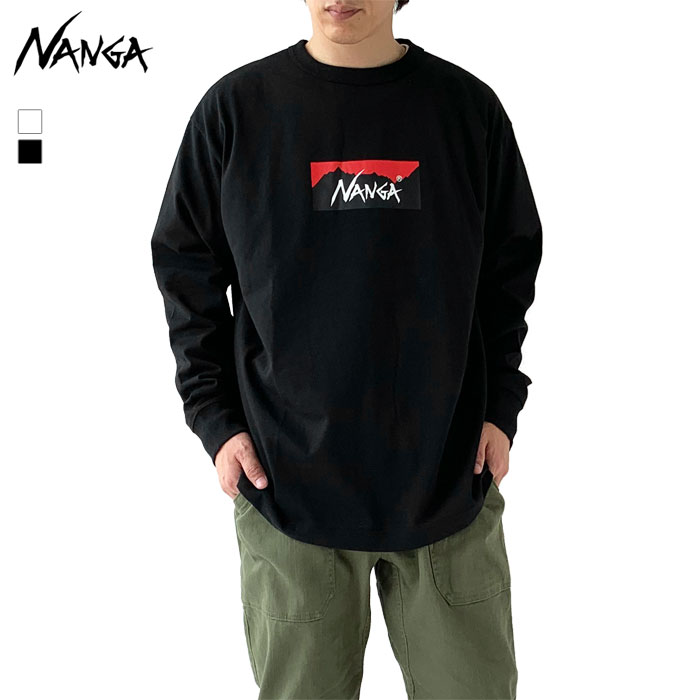 NANGA (SALE)ナンガ ロンT メンズ レディース ECO HYBRID BOX