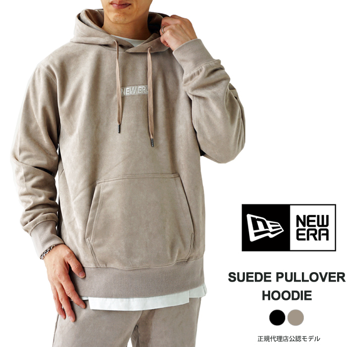 正規販売店) ニューエラ パーカー メンズ NEW ERA SUEDE PULLOVER