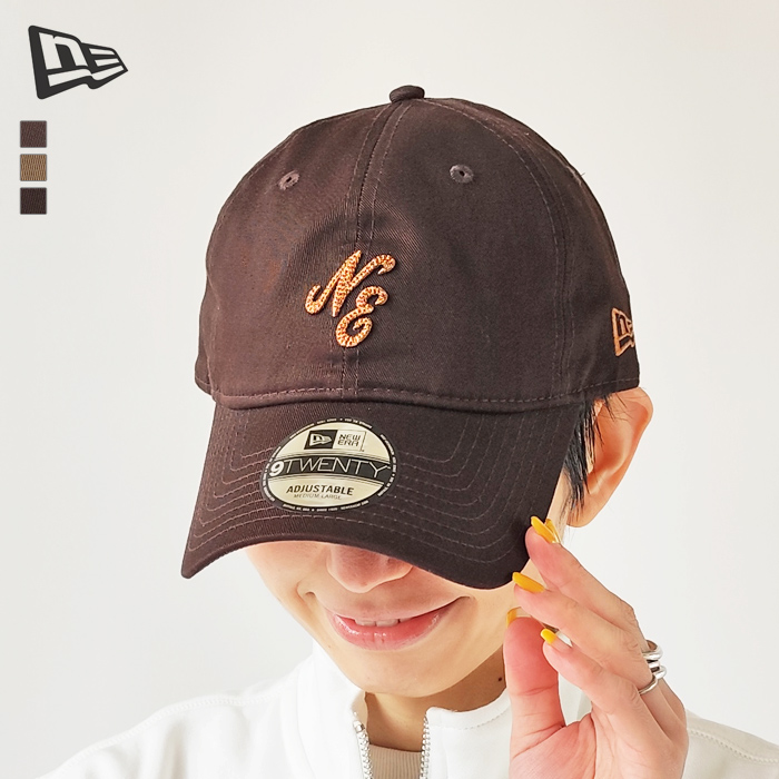 CLANE × New Era 9TWENTY キャップ ブラウン NEW ERA（ニューエラ） キャップ メンズ レディース NEW ERA 9TWENTY